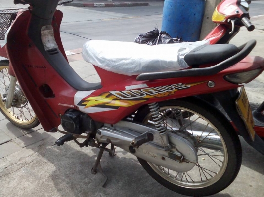 ขาย Honda Wave 100 S ปี 47 ไมล์ลาย รุ่นดั้มเบรคหน้า เครื่องดีไม่หลวม ภายนอกสีซีดตามรูป รถเป็นป้ายเหล ขาย Honda Wave 100 S ปี 47 ไมล์ลาย รุ่นดั้มเบรคหน้า เครื่องดีไม่หลวม ภายนอกสีซีดตามรูป รถเป็นป้ายเหล