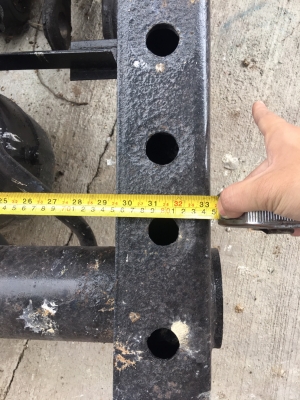 ดั้มรถบรรทุก 6 ล้อ ดั้ม 8 ตัน พร้อมเฟรมกว้าง 84.5 ซม. และอุปกรณ์เกียร์.