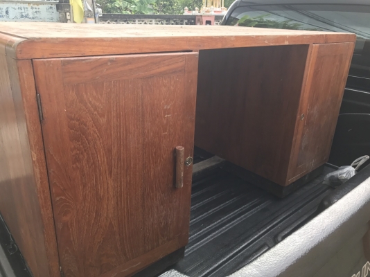 ขายโต๊ะทำงานสักเก่าสวยมาก