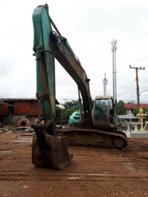 ขายรถขุดแบ็คโค SK200-5มาร์คไฟว์ซุปเปอร์ ไฟฟ้าครบ ชุดจดทะเบียนช่วงล่าง เอวดี