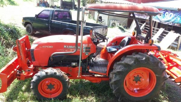 ขายคูโบต้า L4708 สภาพพร้อมใช้งาน พร้อมอุปกรณ์ 3 อย่าง เครื่องแห้งไม่มีเยิ้ม
