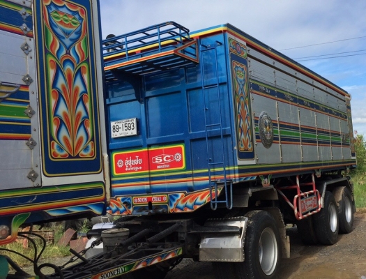 พ่วง 22 ล้อ ISUZU FXZ360 ปี56 ไมล์ 230,000 กระบะมิเนียม ดั้ม หินทราย - อู่ซุ่นซัย นครปฐ้ม รถสวยจัด ราคา 2.7 ล้าน