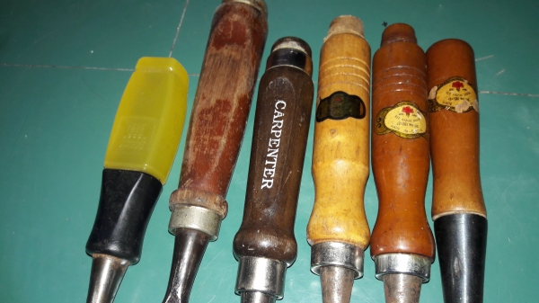 ขายสิ่วชุด6ตัว งานเก่าเหล็กดี