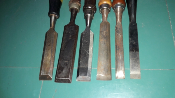 ขายสิ่วชุด6ตัว งานเก่าเหล็กดี