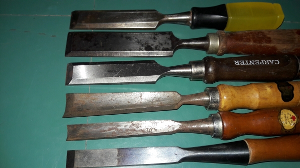 ขายสิ่วชุด6ตัว งานเก่าเหล็กดี