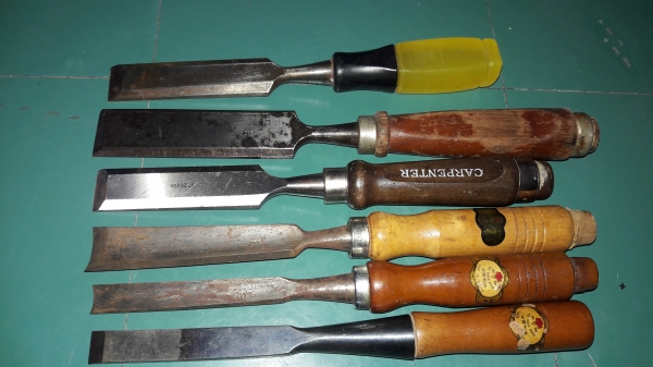 ขายสิ่วชุด6ตัว งานเก่าเหล็กดี