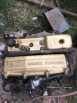 ขายเครื่องเกียร์มังกรทอง2500 เครื่องเสีย ฝาดีเกียร์ ขาย18000บาท 081-6278866