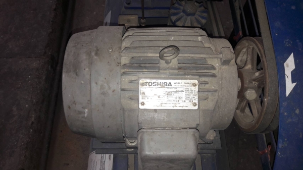 ปั๊มลม PUMA PP35 มอเตอร์ 5 แรง ไฟ 3 Phase จุลม 260 ลิตร สภาพใหม่กริ๊บ