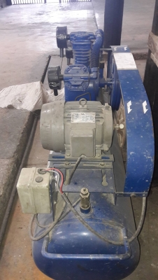 ปั๊มลม PUMA PP35 มอเตอร์ 5 แรง ไฟ 3 Phase จุลม 260 ลิตร สภาพใหม่กริ๊บ