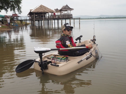 เรือพายตกปลา เกาะมอเตอร์ไกด์