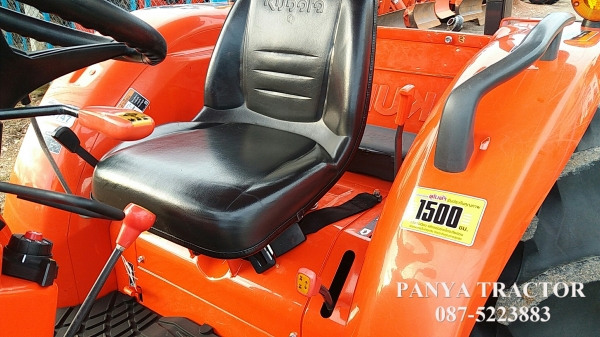 สินค้าเข้าใหม่ #ขายรถแทรกเตอร์มือสอง #คูโบต้าL5018 4WD 50 แรงม้า ราคา 595,000 บ. ใบมีดคานล่างFD186Fพร้อมผานพรวนDH245-6เฮฟวี่พลัส  ปี2559 เล่มทะเบียนพร้อม  รถสภาพดี พร้อมใช้ จัดส่งจังหวัดสุราษฎร์ธานี