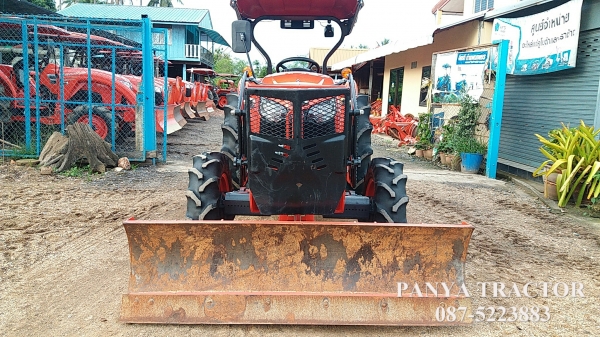 สินค้าเข้าใหม่ #ขายรถแทรกเตอร์มือสอง #คูโบต้าL5018 4WD 50 แรงม้า ราคา 595,000 บ. ใบมีดคานล่างFD186Fพร้อมผานพรวนDH245-6เฮฟวี่พลัส  ปี2559 เล่มทะเบียนพร้อม  รถสภาพดี พร้อมใช้ จัดส่งจังหวัดสุราษฎร์ธานี