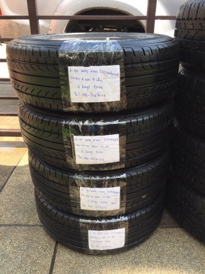 ยาง Goodyear 215 70 15 กลางปี16 ดอกเต็ม ไม่มีปะ ใช้ยาว ราคาไม่แพง