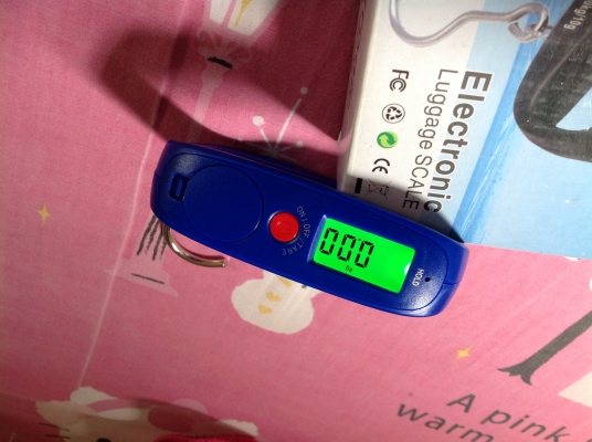 เครื่องชั่งน้ำหนัก ดิจิตอล มือถือ แบบแขวน  รับน้ำหนักได้ 50 กก.