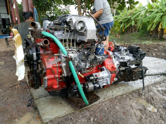 ขายด่วนเครื่องเกียร์หม้อน้ำฮีโน่WO4CTAเทอร์โบพร้อมใบคุมเครื่องสวยติดดีไม่มีไอ