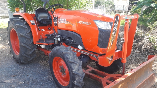 คูโบต้า l4708sp ดันหน้า ผาน6&times;24 ตราช้าง