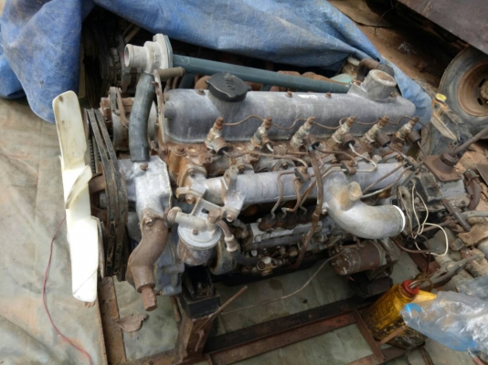 ขายด่วนเครื่องเกียร์ฮีโน่EC100-120แรงเป็นของFC