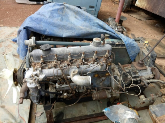 ขายด่วนเครื่องเกียร์ฮีโน่EC100-120แรงเป็นของFC