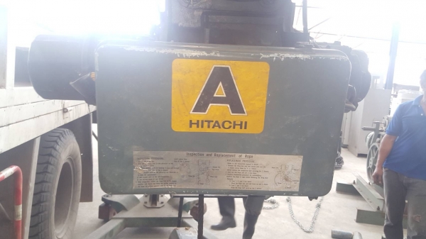 1.เครนสลิง3ตันฮิตาชิยกสูง6เมตรราคา6หมื่น พร้อมใช้