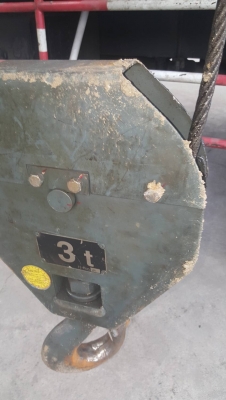 1.เครนสลิง3ตันฮิตาชิยกสูง6เมตรราคา6หมื่น พร้อมใช้