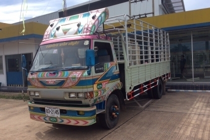 กรุณากรอกรายละเอียด...HINO รถหมู FC2J (5สูบ) เครื่อง 165 แรง กระบะยาว 6 เมตรเต็ม ขาย 580,000 บาท ศุภ