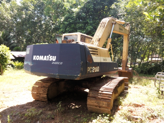 ขายรถแบคโฮ KOMATSU PC200-5 เอกสารอินวอย ระบบไฟเต็ม ราคา 700000