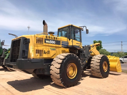 ขายรถตักล้อยาง KOMATSU WA500-6 รถนอกนำเข้าเองจากญี่ปุ่น สภาพสวยพร้อมใช้งาน มีVDOการทำงานครับ ขายรถตักล้อยาง KOMATSU WA500-6 รถนอกนำเข้าเองจากญี่ปุ่น สภาพสวยพร้อมใช้งาน มีVDOการทำงานครับ