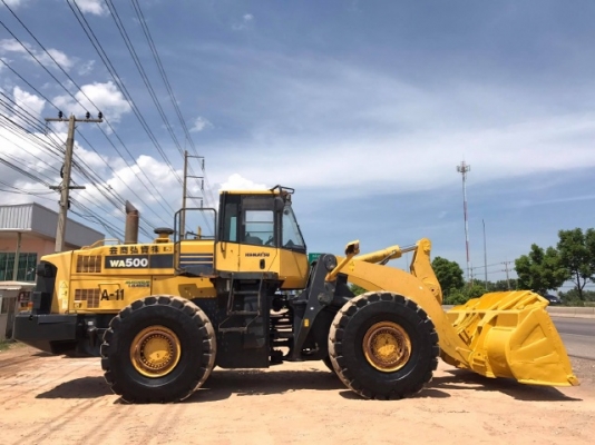 ขายรถตักล้อยาง KOMATSU WA500-6 รถนอกนำเข้าเองจากญี่ปุ่น สภาพสวยพร้อมใช้งาน มีVDOการทำงานครับ ขายรถตักล้อยาง KOMATSU WA500-6 รถนอกนำเข้าเองจากญี่ปุ่น สภาพสวยพร้อมใช้งาน มีVDOการทำงานครับ