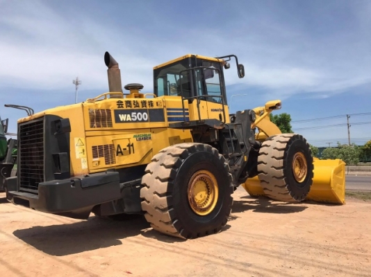 ขายรถตักล้อยาง KOMATSU WA500-6 รถนอกนำเข้าเองจากญี่ปุ่น สภาพสวยพร้อมใช้งาน มีVDOการทำงานครับ ขายรถตักล้อยาง KOMATSU WA500-6 รถนอกนำเข้าเองจากญี่ปุ่น สภาพสวยพร้อมใช้งาน มีVDOการทำงานครับ