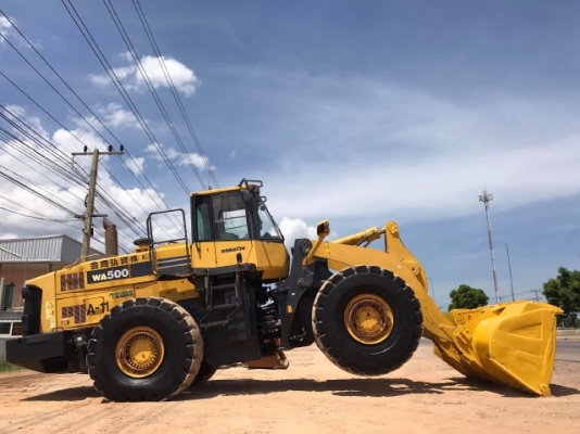 ขายรถตักล้อยาง KOMATSU WA500-6 รถนอกนำเข้าเองจากญี่ปุ่น สภาพสวยพร้อมใช้งาน มีVDOการทำงานครับ ขายรถตักล้อยาง KOMATSU WA500-6 รถนอกนำเข้าเองจากญี่ปุ่น สภาพสวยพร้อมใช้งาน มีVDOการทำงานครับ