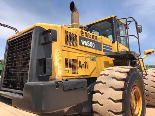ขายรถตักล้อยาง KOMATSU WA500-6 รถนอกนำเข้าเองจากญี่ปุ่น สภาพสวยพร้อมใช้งาน มีVDOการทำงานครับ ขายรถตักล้อยาง KOMATSU WA500-6 รถนอกนำเข้าเองจากญี่ปุ่น สภาพสวยพร้อมใช้งาน มีVDOการทำงานครับ