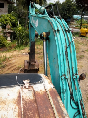 ขายรถแบคโฮ KOBELCO SK120-Vธรรมดา ตัดระบบไฟให้แล้ว ราคา 400000