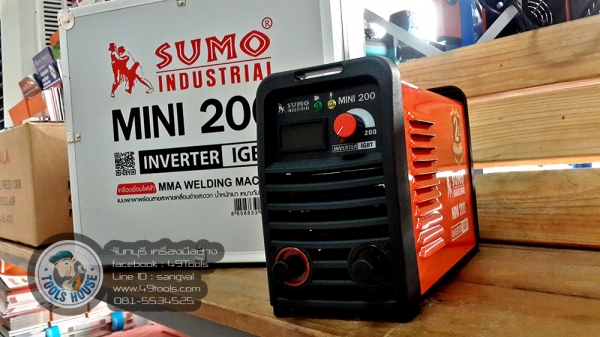 เครื่องเชื่อม 200A IGBT  5,600 บาท