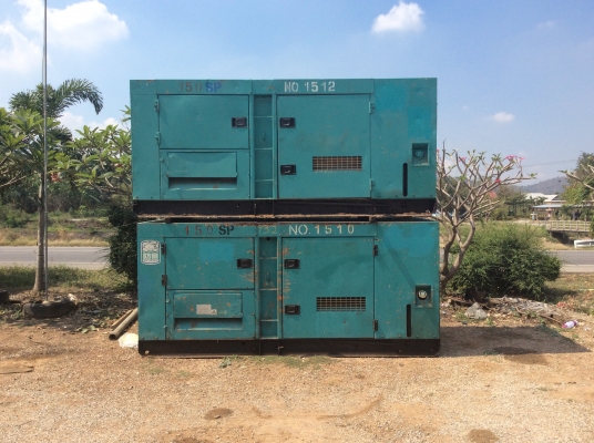 ขายเครื่องปั่นไฟ Denyo 150 kva มี 2 ตัว ขายเครื่องปั่นไฟ Denyo 150 kva มี 2 ตัว
