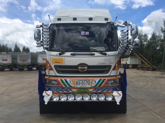 Hino 320 แรง ปี 48 แม่เดี่ยวดัมพ์สามมิตร มีระบบลากพ่วง เดิมบางแท้ Hino 320 แรง ปี 48 แม่เดี่ยวดัมพ์สามมิตร มีระบบลากพ่วง เดิมบางแท้