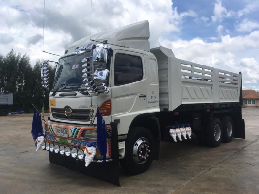 Hino 320 แรง ปี 48 แม่เดี่ยวดัมพ์สามมิตร มีระบบลากพ่วง เดิมบางแท้ Hino 320 แรง ปี 48 แม่เดี่ยวดัมพ์สามมิตร มีระบบลากพ่วง เดิมบางแท้