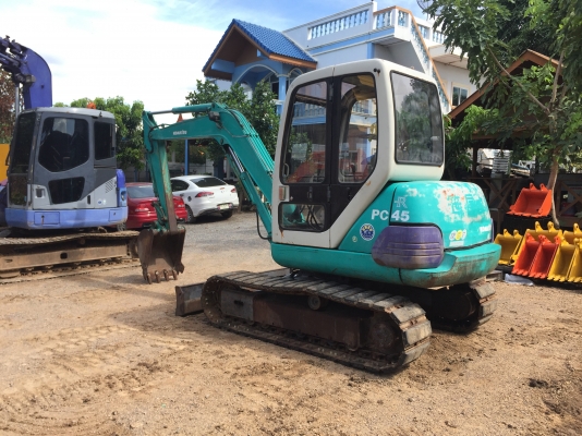 ขายรถขุดยอดนิยม สินค้าพิ่งมาถึงในไทย KOMATSU PC45-7 สภาพนางฟ้า 3,xxx ชั่วโมง เอกสารอินวอย ญี่ปุ่นแท้ๆ