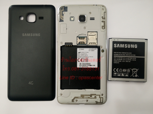 Samsung Galaxy J2 Prime สีดำ สภาพใหม่มาก ติดฟีล์ม มีประกันถึง พค. 61 ส่งฟรี