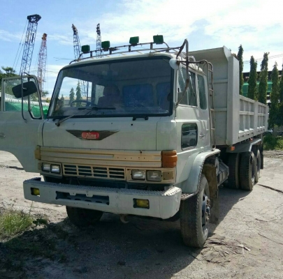สิบล้อ ฮีโน่ FM 227M 220HP ดั้ม 2เพา รถห้าง สภาพดีสวยพร้อมใช้ ทะเบียนพร้อมโอน