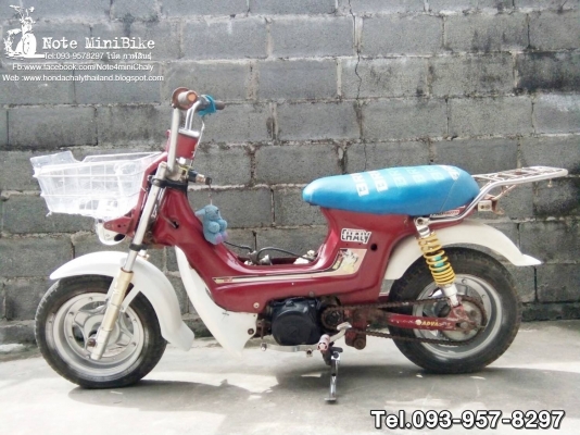 ขายถูก ชาลีแท้ Honda Chaly 8,900 บาท ด่วน!!! -เครื่อง Honda เวฟ100 -ตะกร้าหน้าใหม่ -ไฟหน้าใหม่ -ตามร ขายถูก ชาลีแท้ Honda Chaly 8,900 บาท ด่วน!!! -เครื่อง Honda เวฟ100 -ตะกร้าหน้าใหม่ -ไฟหน้าใหม่ -ตามร