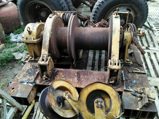 ขายด่วน ชุดป้อม สลิง หน้า หลัง รถเครน พร้อมโลนสลิง ถอดจากรถเครน kato เพียง 70000 ขายด่วน ชุดป้อม สลิง หน้า หลัง รถเครน พร้อมโลนสลิง ถอดจากรถเครน kato เพียง 70000