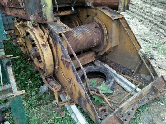 ขายด่วน ชุดป้อม  สลิง หน้า หลัง รถเครน พร้อมโลนสลิง ถอดจากรถเครน kato เพียง 70000