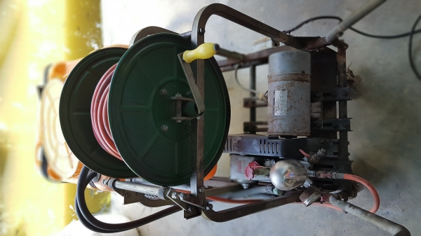 ชุดปั้มอัดฉีดพร้อมถังขนาด 100ลิตร นำเข้าจากญี่ปุ่น พร้อมใช้งาน