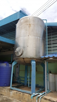 ขายถังสแตนเลสขนาด 12000 ลิตรสองชั้น สภาพสวยมาก