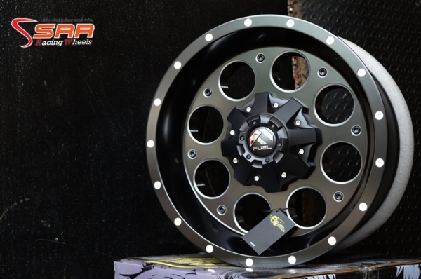 ล้อแม็กซ์ FUEL-REVOLVER D525 ขอบ18 ET-12 สำหรับใส่รถกระบะหรือSUV