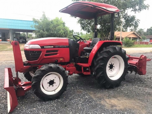 ขายรถไถยันมาร์ #EF494T(4WD)2เพลา อุปกรณ์ดันหน้า+จอบหมุน ราคา 398,000 บาท สนใจโทร 081-9136451 , 087-8 ขายรถไถยันมาร์ #EF494T(4WD)2เพลา อุปกรณ์ดันหน้า+จอบหมุน ราคา 398,000 บาท สนใจโทร 081-9136451 , 087-8