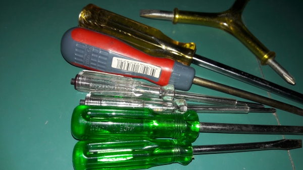 ขายไขควง1กอง ชุด7ชิ้น เก่าเก็บ