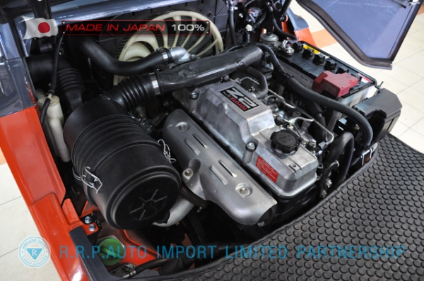 ขายรถโฟล์คลิฟท์มือสอง TOYOTA รุ่น 8FD30-13265 นำเข้าจากประเทศญี่ปุ่น 100\% ไม่เคยใช้งานในไทย