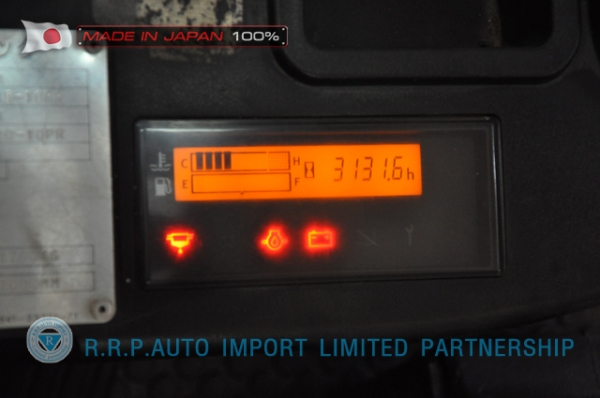 ขายรถโฟล์คลิฟท์มือสอง TOYOTA รุ่น 8FD30-13265 นำเข้าจากประเทศญี่ปุ่น 100\% ไม่เคยใช้งานในไทย
