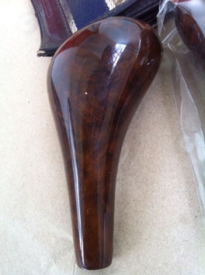 หัวเกียร์ BENZ ไม้แท้ลายสวย